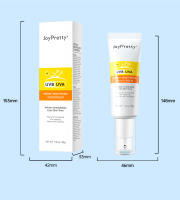 Crema facial blanqueadora instantánea UVB/UVA, protector solar tonificante para deportes al aire libre, crema hidratante teñida, crema protectora solar impermeable JoyPretty - details 14