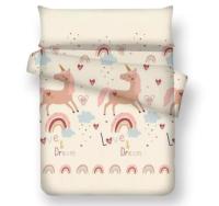 Funda de cama nórdica 90 cm modelo Corbatas juego completo con oso Microfibra muy suave y transpirable - Funda nórdica Fácil lavado a máquina - details 2