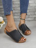 Sandalias de Cuña para Mujer en Verano Cerrura Abierta Cómodas y Transpirables - details 11