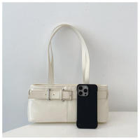 Bolso para axilas con textura premium, bolso de hombro portátil informal versátil de estilo simple para mujeres de moda - details 5