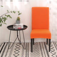 Cubierta de Silla de Spandex Ajustable Colores Sólidos para Comedores y Cocinas - details 20