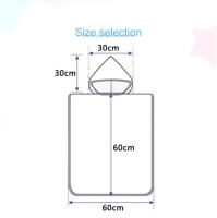 Toalla de baño suave para bebé, manta con capucha para recién nacido, albornoz absorbente para niño y niña, novedad - details 21