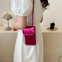 Mini Bolso Cruzado Chic Correa Ajustable, Cierre Magnético, Acabado Metálico Elegante, Ligero y Portátil Perfecto para Uso Diario - details 3