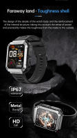 Reloj inteligente con pantalla completamente táctil de 1,96 pulgadas y auriculares Bluetooth TWS 2 en 1 - details 7