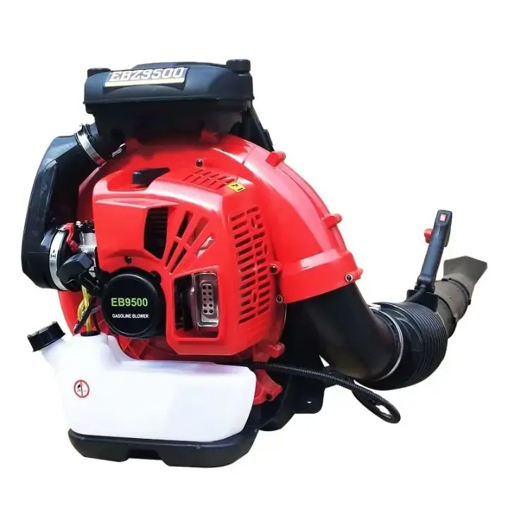 Soplador de aire de hoja de gasolina EBZ9500, soplador de nieve de alta potencia montado en la parte trasera de 2 tiempos, 85CC, herramientas de jardín inalámbricas - 1