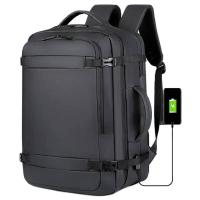Mochila para portátil impermeable USB de expansión multifunción grande, negocios informales para hombres y mujeres, hombros de 17,3 pulgadas - details 17