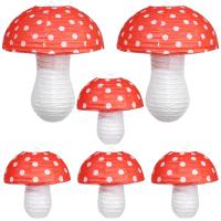 Lámpara colgante en forma de seta grande Ideal para Baby Shower, fiesta de cumpleaños, boda, regalo temático de jungla - details 0