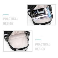 Mochila escolar para chicas adolescentes, morral sencillo de color sólido para mujer, morral escolar juvenil - details 16