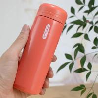 Mini termo de acero inoxidable de 150/200ml, botella de agua térmica portátil compacta a prueba de fugas para hombres y mujeres para niños - details 1