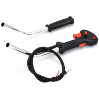 Cable de gatillo de acelerador de mango de tubo, piezas de recortadora de cuerda de aluminio, accesorio, interruptor de Control de desbrozadora, suministros de jardín - details 4