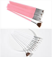 Set de Bolígrafos para Arte de Uñas KADS 12PCS Material Plástico Acrílico Set de Brochas para Dibujo de Uñas Adecuado para DIY Salón en Casa - details 3