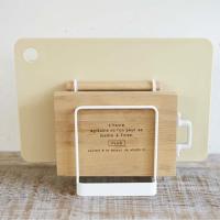 Estante para tablas de cortar multicapa, organizador de tablas de cortar de Metal para ahorro de espacio, estante Vertical estable para tapa de olla, estante para hornear - details 3