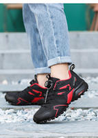 Zapatos de senderismo de malla transpirable para hombre, zapatillas deportivas ligeras para correr al aire libre, zapatos de bloqueo de ciclo, Camping, Trekking - details 12