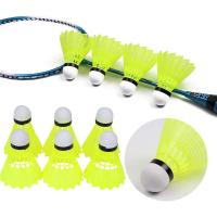Volantes estables para bádminton, Bolas de plástico duraderas para entrenamiento de bádminton, deportes al aire libre, nailon, novedad - details 2