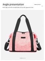 Bolsa de Viaje Ligera y Impermeable Unisex para Deportes y Yoga Almacenamiento Multifuncional con Exterior de Poliéster Bolsa de Viaje Corta a Distancia - details 23
