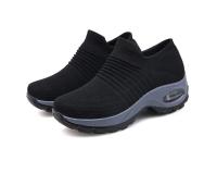 Zapatillas Deportivas para Mujer Zapatos Informales de Malla con Forma Redonda, Cojín de Aire, Color a Juego, Transpirables, Antideslizantes, Planos, Talla Grande 44 - details 17