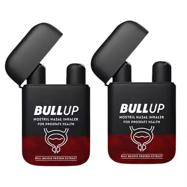 Inhalador masculino para el cuidado de la próstata, inhalador nasal doble BullUp, inhalador nasal de doble función ProstaAir (2 piezas) - 1