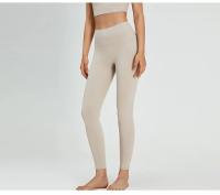 Mallas sin costuras de cintura alta para mujer, pantalones elásticos de Yoga, ropa de gimnasio informal - details 7