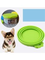 1 tapa de lata de silicona reutilizable para mascotas sin Bpa, adecuada para la mayoría de las latas de perros y gatos de tamaño, mantiene la comida fresca, previene olores bacterianos - details 4
