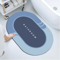 Alfombrilla de barro de diatomeas suave alfombrilla absorbente para baño puerta alfombrilla antideslizante para pies alfombrilla para puerta de inodoro de secado rápido alfombra para inodoro - details 3