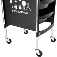 Carrito de Peluquería Multifuncional Con 5 Cajones y Ruedas - Estable y Duradero Para Salones de Belleza - details 4