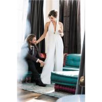 2025 Nueva Europa Y Los Estados Unidos Vestido De Banquete De Las Mujeres Mono Sexy Cuello Pantalones Femeninos - details 21