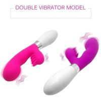 Masturbador femenino de palo AV doble para mujeres estimulador del clítoris impermeable dildo vibrador juguetes sexuales masturbación productos para adultos - details 10
