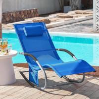 jardín Mecedora con reposapiés Tumbona ergonómica Negro OGS28-SCHx2 ES - details 96