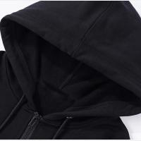 Chaqueta Sudadera con Capucha Retro Zip Up Estilo Casual Harajuku Gótico para Hombres - details 7