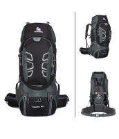 Mochila de montañismo de gran capacidad para escalada al aire libre, senderismo, deportes de acampada, bolsa para zapatos, bolsillo, viaje, senderismo, ciclismo - details 21