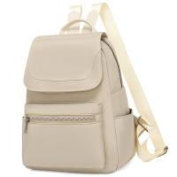 Mochila Mujer Nylon Beige, Gran Capacidad, Ligera, Escuela, Trabajo - details 4