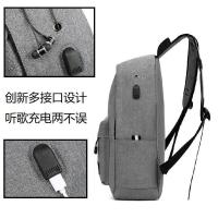 Mochila de tela Oxford simple e informal de gran capacidad, mochila escolar versión coreana, bolsa de viaje para ordenador para estudiantes de secundaria - details 7