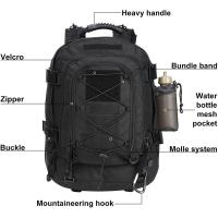 Mochila Táctica 60L Para Hombres Impermeable De Alta Capacidad Con Sistema Molle Para Camping Caza Senderismo - details 2