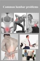 Cinturón ortopédico para hombre y mujer, banda de soporte Lumbar para espalda, turmalina, autocalentamiento, magnético, ancho de cintura, hueso de acero con almohadilla de 3 piezas - details 2