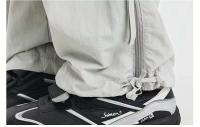 Pantalones casuales sueltos de estilo japonés para hombre, cómodos y transpirables, para actividades deportivas - details 4