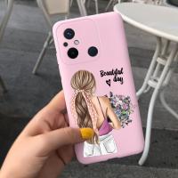 Funda de teléfono a prueba de golpes para Xiaomi Redmi 12c, carcasa suave de TPU para Redmi 12c Redmi12c, bolsa trasera hermosa para niña, mariposa y flor - details 0