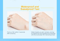 Crema de Protección Solar Facial SPF 50+ Isoladora de Ultravioletas, Hidratante, Impermeable, Duradera Herramienta de Cuidado de la Piel para el Rostro - details 15