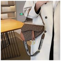 Bolso Bandolera Estampado Con Letras Para Mujer, Bolso Cruzado Informal, Bolso De Hombro Ancho Cómodo - details 0