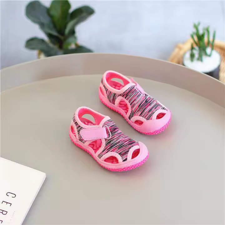 Zapatillas de verano para bebés,Sandalias de playa para niños,Zapatos deportivos infantiles, antideslizantes, unisex - 1
