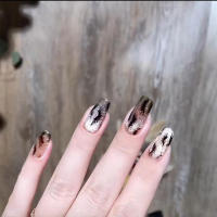 Kit falso, uñas cuadradas, prensa de arte acrílico en puntas de uñas - details 4