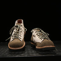 Botas de hombre de alta gama de cuero, zapatos de cuero de vaca, piel de vaca de primera capa - details 8