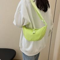 Bolso cruzado Hobo de nailon a la moda, bolso para las axilas, bolsos de un solo hombro, bolso de lona para ir al trabajo de estilo coreano, bolso de bola de masa Unisex - details 21
