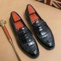 Zapatos Para Hombre de cuero repujado, informales, lujosos, británicos, formales, Oxford - details 2