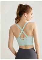 Sujetador deportivo con almohadilla fija, ropa interior profesional de alta resistencia a prueba de golpes, sujetador para correr, gimnasio, lencería push-up, sujetador de Fitness para Yoga - details 3