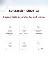 Portátil Electrodoméstico para Pestañas Calentamiento Automático Duración Larga Rizador de Pestañas - details 1