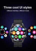 Reloj inteligente con pantalla completamente táctil de 1,28 pulgadas, oxígeno, presión arterial, prueba de frecuencia cardíaca, recordatorio de llamadas entrantes, IP67 - details 3