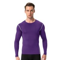 Camiseta de compresión de manga larga para hombre, moldeador de cuerpo ajustado y capa base, ropa de gimnasio para hombre - details 11