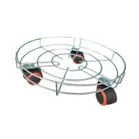 Plant Caddy with Wheels Metal Plant Caddy Planter Trolley for Potted Trees Flower Pot Indoor Outdoor Planter Home Garden