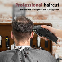Cortadora de pelo eléctrica profesional para hombres, recortadora de barba, cortadora de pelo recargable por USB, máquina de corte de pelo - details 6