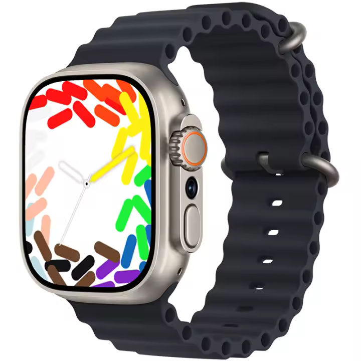Reloj inteligente HK Ultra One, dispositivo con función NFC, Conexión WiFi, detección de Frecuencia cardíaca, Cámara trasera de Alta definición, AMOLED, novedad de 2024 - 1